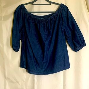 Gap denim top